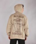 Canguro Frisa Oversize Hongos Nature Vison NTF