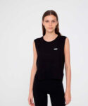 Musculosa Junior V Tank Negra Vans