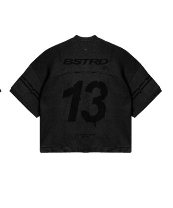 Remera Static Negro Bastard